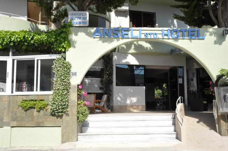 Anseli Hotel Kremastí Exterior foto